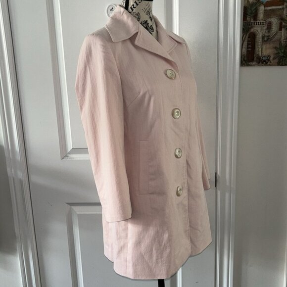 Y2K Vintage Marc Jacobs Jacket Blazer Baby Pink Cotton - Picture 6 of 12